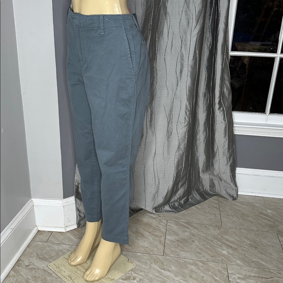 Gap Women’s Sz 14 Slim Ankle Pant  4 pockets blue/gray color Inseam:26.5” - Picture 2 of 6